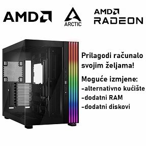 Računalo ADM Gaming Top Range G204 AMD Ryzen 9 9950X, 32GB DDR5, 1TB SSD NVMe, RX7900XTX, No OS