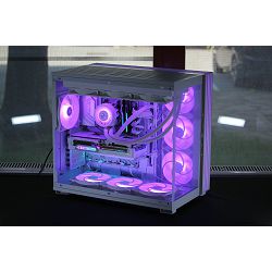Računalo ADM Gaming Titan I White AMD Ryzen 7 9800X3D, 64GB DDR5, 1TB SSD NVMe, RX9070XT, No OS