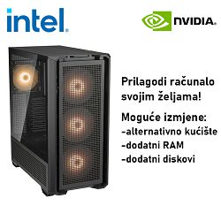 Računalo ADM Gaming Middle Range G22 Intel i5-14600KF, 16GB DDR4, 1TB SSD NVMe, RTX4060Ti, No OS