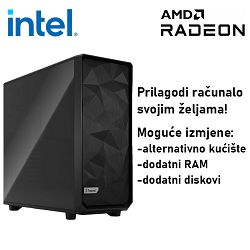 Računalo ADM Gaming High Range G106 Intel i7-14700F, 16GB DDR5, 1TB SSD NVMe, RX7700XT, No OS