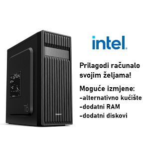Računalo ADM Business B83 Intel Core i3-10105, 16GB DDR4, 500GB SSD SATA, Intel UHD Graphics 630, Windows 11 Pro