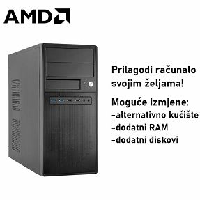 Računalo ADM Business B102 AMD Ryzen 7 8700G, 16GB DDR5, 1TB SSD NVMe, AMD Radeon Graphics, Windows 11 Pro
