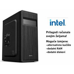 Računalo ADM Business B7 Intel Core i3-14100, 16GB DDR5, 500GB SSD NVMe, Intel UHD Graphics 730, No OS