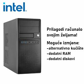 Računalo ADM Business B69 Intel Core i3-12100, 8GB DDR4, 500GB SSD NVMe, Intel UHD Graphics 730, Windows 11 Pro