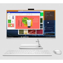 Lenovo IdeaCentre AIO 3 27ALC6 27" FHD, R7-7730U, 16GB, 1TB, DVD±RW, M+K, DOS, bijela, F0FY00N4SC