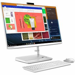 Lenovo IdeaCentre AiO 3 23.8" FHD, i5-1135G7,  8GB, 512GB NVMe, DVD±RW,Windows 10 Pro, bijeli, ADM PROMO