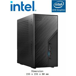 ASRock Deskmini B760, barebone BUNDLE Basic A1, Intel i3 14100, 16GB DDR4, 1TB SSD NVMe, Intel UHD Graphics 730, Windows 11 Pro