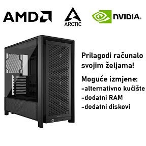 Računalo ADM Workstation W59 Ryzen 7 9700X, 16GB DDR5, 1TB NVMe SSD, RTX A1000 8GB, Windows 11 Pro