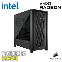 Računalo ADM Premium P1 Powered by CORSAIR Intel i5-14400F, 32GB DDR5, SSD 1TB NVMe, RX6600, No OS