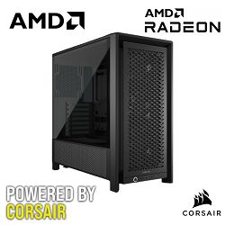 Računalo ADM Premium P4 Powered by CORSAIR Ryzen 7 5700X3D, 32GB DDR4, SSD 1TB NVMe, RX7800XT, No OS