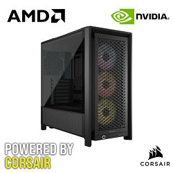 Računalo ADM Premium P12 Powered by CORSAIR Ryzen 7 9800X3D, 32GB DDR5, SSD 1TB NVMe, RTX5080, No OS