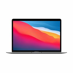 Apple MacBook Air 13.3", M1 8 Core CPU/7 Core GPU/8GB/256GB, Space Grey, CRO KB (mgn63cr/a)