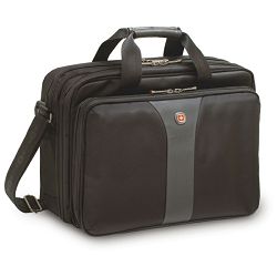 Torba za laptop Wenger Legacy Double 16", crni/sivi, 42018