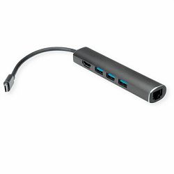 Docking station Roline Value, USB-C, 12.99.1043