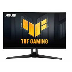 ASUS TUF Gaming VG27UQ1A Gaming Monitor - 27", 4K UHD (3840 x 2160), Fast IPS, 160Hz, 1ms, HDR10, ELMB Sync, 95% DCI-P3, AMD FreeSync Premium, NVIDIA G-SYNC Compatible, DisplayWidget Center