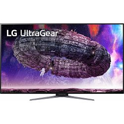 LG UltraGear 48GQ900, 47.5" 4K UHD OLED,  HDMI, DP, USB, zvučnici, 48GQ900, zakrivljeni