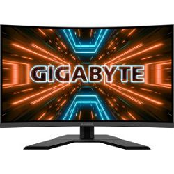 Gigabyte Gaming monitor G32QC, 31.5" QHD 2560x1440, VA Curved 1500R, 165Hz, AMD FreeSync Premium Pro