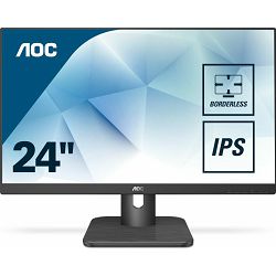 AOC 24E1Q 23.8", FHD, IPS, 60Hz, HDMI, DP, VGA, zvučnici