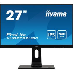 IIYAMA Prolite XUB2792HSC-B1 27",  HDMI, DisplayPort, USB-C, speakers