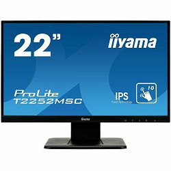 IIYAMA Pos monitor Prolite T2252MSC-B1 21,5" IPS Touch, VGA/HDMI/DisplayPort