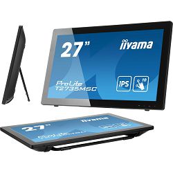 IIYAMA Pos monitor Prolite T2735MSC-B3 27" IPS Touch, VGA/HDMI/DisplayPort