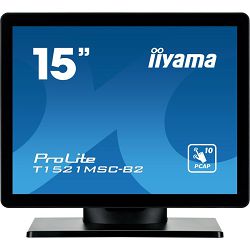 IIYAMA Pos monitor Prolite T1521MSC-B2 15" TN Touch, VGA/HDMI/ zvučnici, 4:3