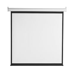 Platno SBOX PSA-112-2, 112" (200x200cm), 16:9, zidno/stropno, električno