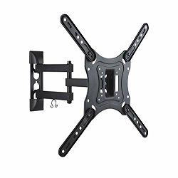 SBOX zidni nosač nagibno okretni - s rukom, 23"-55", do 30kg, LCD-443