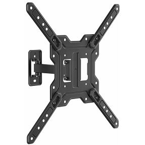SBOX zidni nosač nagibno okretni - s rukom za monitor/TV, 23"-65", do 30kg, LCD-441-2