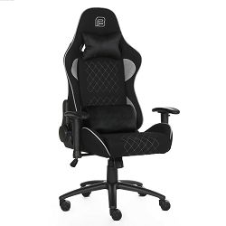Bit Force gaming stolica Khan F-2D, crno/siva, YX-8044-GR