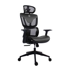 Bit Force uredska stolica Cozy LM-2D, PU koža, crna