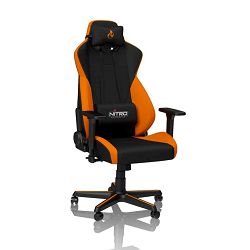 Nitro Concepts gaming stolica S300, Black/Orange, NC-S300-BO