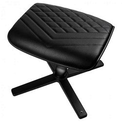 Noblechairs footrest - black, NBL-FR-PU-BL