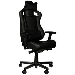 Noblechairs gaming stolica EPIC Compact, Black/Carbon, NBL-ECC-PU-BLA