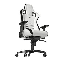 Noblechairs EPIC Series White/Black, NBL-PU-WHT-001