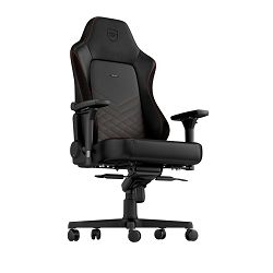 Noblechairs HERO Gaming chair - black/red, NBL-HRO-PU-BRD