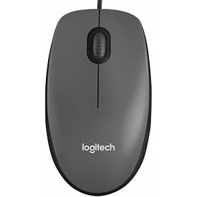 Logitech žični miš M90, Black, 910-001793