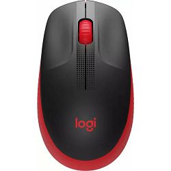 Logitech bežični miš M190, Red, 910-005908