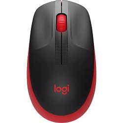 Logitech M190 Red bežični miš, 910-005908