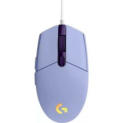 Logitech G102 Lightsync Gaming miš, Lilac, 910-005854