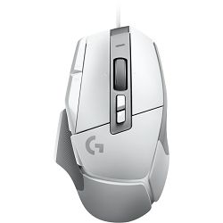 Logitech G502 X miš, white, 910-006146