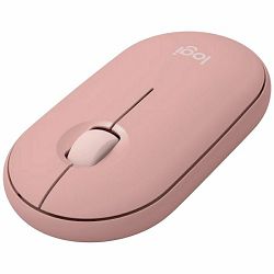 Logitech bežični miš M350s Pebble 2, Rose, 910-007014