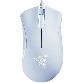 Razer žični miš DeathAdder Essential, USB, White, RZ01-03850200-R3M1