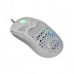 White Shark žični miš GM-5007 GALAHAD RGB, USB, optički, 6.400dpi, bijeli