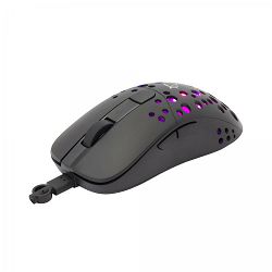 White Shark žični miš GM-9004 TRISTAN RGB, USB, optički, 12.000dpi, crni