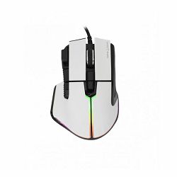 Miš White Shark GM-9006 MARROK RGB, USB, optički, 12.000dpi, bijeli, 0736373271173