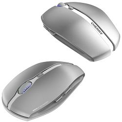 Miš Cherry Gentix BT, optički, bluetooth, srebrni, JW-7500-20