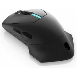 DELL AW310M Alienware Gaming Mouse, 12000dpi, Wireless, Black, 545-BBCO