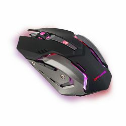 Maxline žični miš SW-GM01 RGB, USB, 2400dpi