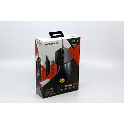 Steelseries žični miš Rival 600, USB, 12.000DPI, Optical, 8 Zone RGB, Black